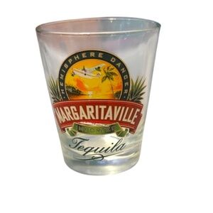 Vintage Margaritaville “Hemisphere Dancer” Tequila Souvenir Shot Glass